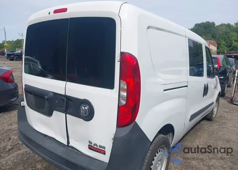 2017 Ram Promaster City Tradesman из США, поврежденный, VIN ZFBERFAB4H6G29807